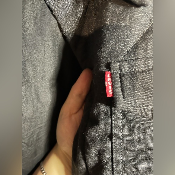 Levi's Men's Diamond Quilted Shirt Jacket, Charcoal, XX-Large - Picture 7 of 16